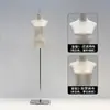 Tienda de ropa accesorios para maniquíes mujeres escaparate plataforma de medio cuerpo perchero de ropa muñeco falso maniquí de vestido de novia expositor