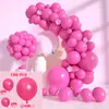 Set de Cadena de Globos de Color Sólido Transfronterizo de Amazon Arco de Globos para Bodas al Aire Libre Escena de Cumpleaños Diseño de Eventos Globo