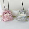 Bolsa de Viaje Retro Floral Pastoral para Almacenamiento de Cosméticos Portátil con Cordón Almacenamiento Grande y Pequeño Artículos Varios