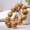 Pulseras de Sándalo Dorado, Materiales Antiguos, Cuentas de Madera de Buda, Pulseras de Moda al por Mayor, Juguetes, Joyería, Juguetes para Hombres y Mujeres