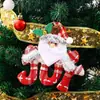 Colgantes de Tela Navideños, Muñecos Navideños, Colgantes Pequeños, Colgantes para Árbol de Navidad, Decoraciones, Colección de Colgantes Pequeños para Regalo