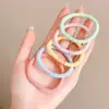 Gomas para el Cabello Color Café para Niñas, Cola de Caballo Alta Semi-Atada o Completamente Atada, Bandas Elásticas para el Cabello Melard, Anillos Elásticos de Alta Elasticidad para Niños Niñas