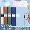 Pasta com Clipe de Papel A4 Teste Papel Clip Bloco de Anotações Estudante Clipe de Livro Clipe de Informação Vertical Clipe de Reunião de Escritório Compensado