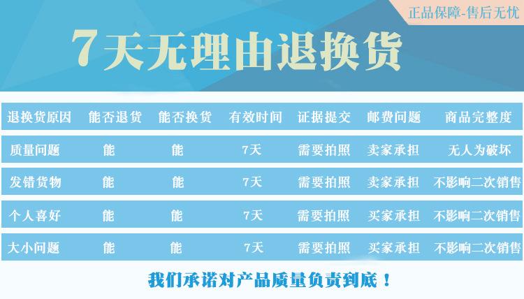 7七天无理由退货