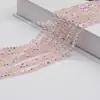 Cuentas Elásticas de 4 mm Cuentas de Bola de Cristal Cuentas Redondas de Cristal de 96 Caras Cuentas Sueltas Accesorios para Manualidades Hechas a Mano Material