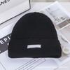 Nuevos Gorros de Punto Gruesos para Otoño e Invierno para Hombres y Mujeres, a Prueba de Frío, Gorros Fríos Modernos y Versátiles para Mujeres, Gorros de Lana Cálidos con Forro Polar