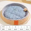Nido de ratán para gatos, universal, para las cuatro estaciones, tejido para dormir, tapete de verano para gatos, tablero rascador para gatos, suministros para gatos