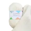 Bufanda de Hilo de Algodón Tejido Terciopelo Nube Bola de Hilo Hecha a Mano DIY Regalo para Novio o Novia Bola de Hilo de Grosor Medio