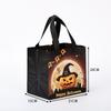 Sacola de presente de Halloween para feriados, desenho animado criativo, bolsa pequena não tecida, faça você mesmo, sacola de compras de roupas, fabricação de sacolas