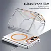 Adequado para Capa de Celular Dobrável Iphone18 Duo, Concha Magnética Transparente e Película Integradas, Novo Anti-Queda Iphoneduo