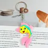 Llavero de goma suave de PVC de la serie vida marina de dibujos animados, colgante para bolso, colgante decorativo, llavero, diseño personalizado creativo
