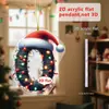 Digital Nuevo Producto Árbol de Navidad Espejo Retrovisor Decoraciones Navideñas Personalizado Coche Colgantes Navideños para Coche Transfronterizos