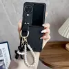 Padrão de couro adequado para capa de celular oppofindn2flip impressão em couro Find N3Flip marca de moda anel transversal