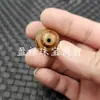 Contas Dzi de 20mm com 10.000 caracteres, Contas Soltas de Jade, Contas Grandes de Ágata do Tibete, Pulseiras, Colares, Contas para Acessórios de Joias