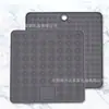 Mesa de Cocina Cuadrada Multifuncional Aislante Térmico Silicona Salvamanteles Doble Cara Anti-Manchas Manteles para Vajilla