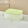 Geladeira com divisórias, caixa de armazenamento para alimentos frescos para comida cozida, caixa de armazenamento doméstica para cebolinha, gengibre, alho, caixa para freezer, caixa para preparo e armazenamento de alimentos