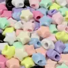 14*9mm Material Acrílico Estrela de Cinco Pontas Contas com Furo Grande Materiais para Miçangas Artesanais DIY Acessórios de Vestuário Contas