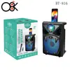 Estoque Pronto de Fábrica Alto-falante Bluetooth Sem Fio Multifuncional Bt-816 20W Festa Alto-falante de 8 polegadas Exclusivamente para Vendas Transfronteiriças