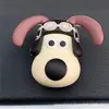 Gancho para coche de perro cabeza gancho de coche pasajero delantero coche gancho pequeño accesorios interiores de coche adornos multifunción