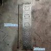 Accesorios para puertas de hierro forjado, flores estampadas para puertas, accesorios para vallas de hierro forjado, nudos de flores de hierro forjado, flores ricas, girasoles pequeños