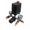 Accesorios para Bomba Infladora Compresor de Aire Interruptor de Presión Controlador Tapa Negra Ensamblaje de Soporte Bama Válvula Reductora Reguladora de Presión Neumática