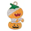 Acessórios DIY de Halloween Chaveiro Pingente Brincos Pulseira Colar Acessórios Pingente de Abóbora Pingente de Fantasma
