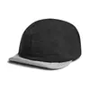 Gorra de cinco paneles de secado rápido con bloques de color a cuadros para hombre y mujer, fina de verano para protección solar al aire libre, ligera, transpirable, con visera suave, gorra de béisbol