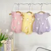 Ropa de Bebé para Verano, Mameluco Delgado Estilo Princesa, Conjunto de Verano Súper Lindo y Elegante para Bebés
