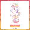 Calcomanía de Tatuaje de Color para Niños Amo China Recargando Arcoíris Calcomanía para la Cara Impermeable Duradera Juegos Evento Día Nacional