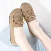 Zapatos de Tela Old Beijing para Mujer, Ropa de Trabajo Negra para Hotel, Zapatos Doudou para Mamá, Zapatos de Trabajo, Zapatos Planos Ligeros Antideslizantes de Suela Suave