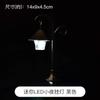 Mini luz de noche LED micro paisajismo base pequeña lámpara de calle modelo de simulación decoración de escritorio material DIY de pegamento de crema