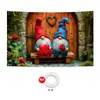 Ambiente Romántico Transfronterizo Parejas Decoración Fotográfica para Fiestas de Alto Nivel Día de San Valentín Bandera de Garaje Banner Tela de Fondo