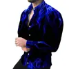 Cross2026 Nova Moda Masculina Camisa de Manga Longa com Estampa Digital 3D Meikeduo AliExpress Estação Independente