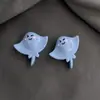 Océano Lindo Dibujo Animado Animal Resina Accesorios de Joyería DIY Carcasa de Teléfono Gel Crema Hecho a Mano Horquilla Parche Pequeño