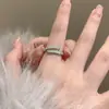 Anillo en Forma de Serpiente del Año del Zodiaco para Mujer, Anillo Ajustable de Lujo Ligero de Alta Gama para Dedo Índice, Anillo de Moda Minimalista con Personalidad