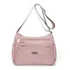 Bolso Transfronterizo para Mujer Moda Primavera Nuevo para Mediana Edad y Mayores Nylon Tela Oxford Bandolera Ligero Multicapa Bolso Dumpling