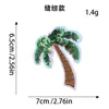 Fornecimento Transfronteiriço de Diversos Estilos de Patches de Bordado com Lantejoulas de Palmeira Tropical, Acessórios para Roupas, Patches Decorativos DIY