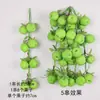 Modelo de Atrezo Colgante de Cuerda de Verduras Simulación Granos Maíz Chile Rojo Colgante Adorno Colgante de Casa de Campo Decoración