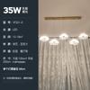Chandelier para sala de estar de edifício duplex, novo design chinês criativo de folha de lótus, luminária para sala de jantar de apartamento tipo loft, chandelier para mesa de areia de sala de chá