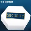 Acessórios de Roupa Image Guard Oficial de Segurança Insígnias de Ombro Fita de Uniforme Insígnias de Ombro Logotipo Insígnias de Astronauta Conjunto de Insígnias de Ombro Insígnias de Ombro