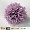 Simulação Flor de Seda de Dente-de-Leão Mil Camadas Flor Bola de Cebolinha 8cm Adorno de Cabeça Flor para Pulso de Dança Flor de Arte Floral Decorativa