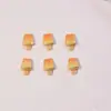 Decorações de Arte de Unha Picolé de Fruta Simulada Acessórios Pequenos de Resina Fofos Brincos DIY Acessórios de Unha Vestíveis Atacado
