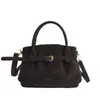 Versión Coreana Bolso Cubo Retro de Nicho para Llevar a Mano para Mujer 2025 Casual Plegado Versátil Moda Bolso de Hombro Único Cruzado de Gama Alta