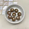 Contas Pequenas de Margarida Laqueadas em Acrílico para DIY/Acessórios de Decoração para Headwear, Corrente de Celular, Chaveiro, Bolsa
