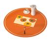 Tamanho Personalizado Mesa Redonda Pequena Impermeável, À Prova de Óleo, Anti-Escaldante, Toalha de Mesa Sem Lavagem, Mesa de Centro, Tapete Antiderrapante, Mesa de Jantar Redonda Tapete de Mesa de Couro
