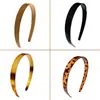 Nova faixa de cabelo da Amazon com 1,8 cm de largura, com toque de alta qualidade, estampa de leopardo, adequada para mulheres usarem ao lavar o rosto, faixa de cabelo antiderrapante feita de material de PC