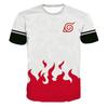 Una generación de camiseta 3D de Naruto para hombre de AliExpress, manga corta para hombre al por mayor
