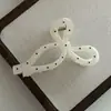 Pinza de tiburón negra en forma de corazón para recogido, elegante pinza para el pelo floral para la parte trasera de la cabeza, gran accesorio para el pelo de pinza de garra estilo nuevo 2026