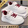 Nuevas zapatillas blancas para niños y niñas, ligeras, transpirables, de suela suave, zapatillas blancas versátiles, zapatillas deportivas para niños, zapatillas blancas de alto rendimiento para niños