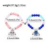 Pulsera ajustable retráctil magnética de amor para bebé estrella nueva transfronteriza Europa y Estados Unidos aleación de zinc al por mayor